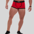 MNX BOXER SHORTS, RED&BLACK