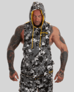 MNX Camo hooded Tank Top