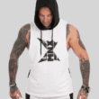 MNX Hooded tank top White & Black