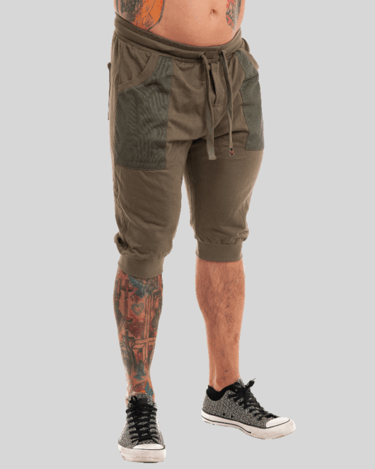MNX Cotton shorts Force, olive green