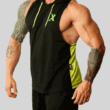 MNX Hooded tank top Green