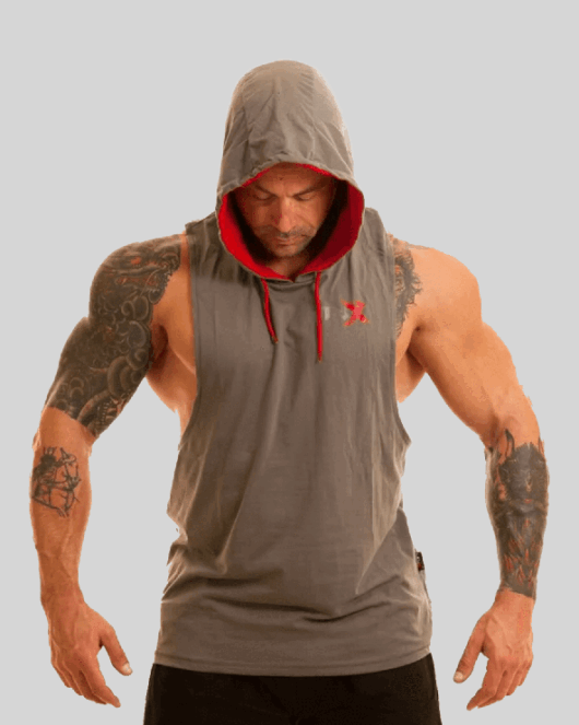 MNX Hooded tank top Grey