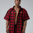 MNX Flannel shirt Golden Era, red