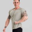 MNX Ripped T-shirt Athletic, taupe gris