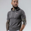 MNX Hooded T-shirt, gray