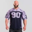 MNX Maglia da Football no. 90, grigio e nero