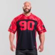 MNX Maglia da Football no. 90, rosso nero