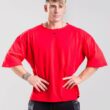 MNX Extra T-shirt basic, leuchtend rot