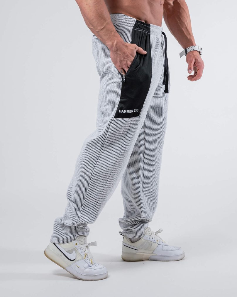 MNX Ribbed pants Hammer 2.0, white - Image 6