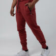 MNX Men's lightweight joggers Aesthetic, maroon