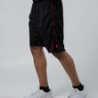 MNX Mesh basketball pantaloncini, nero