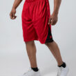 MNX Mesh basketball pantaloncini, rosso