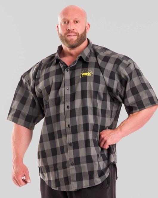 MNX Flannel shirt Golden Era, black