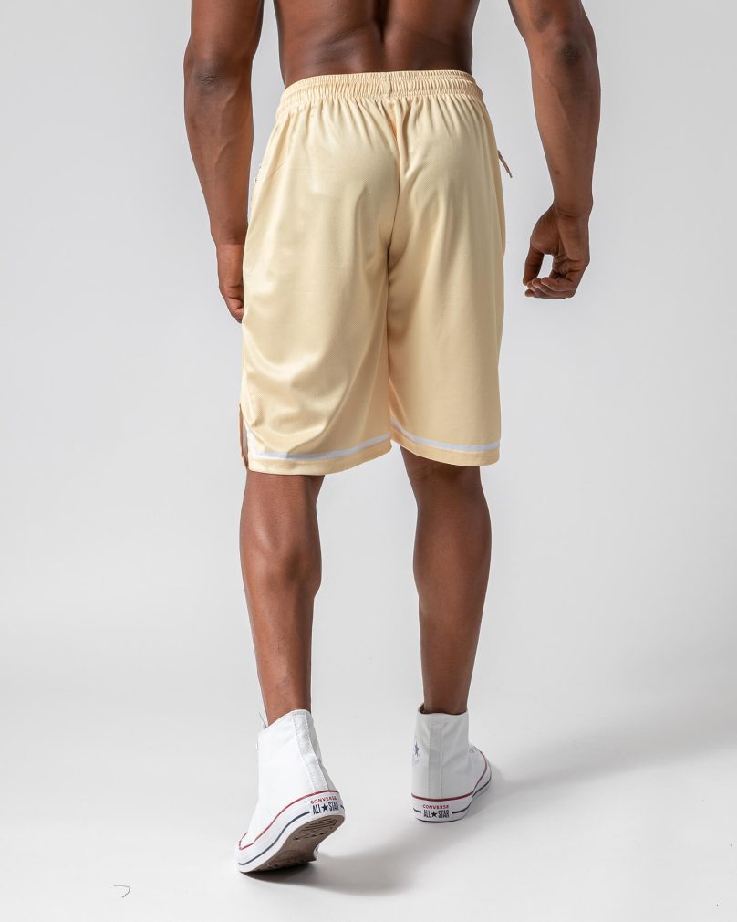MNX Basketball shorts 2.0, light yellow - Image 6