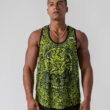 MNX Moški Stringer tank top Skull souls, yellow