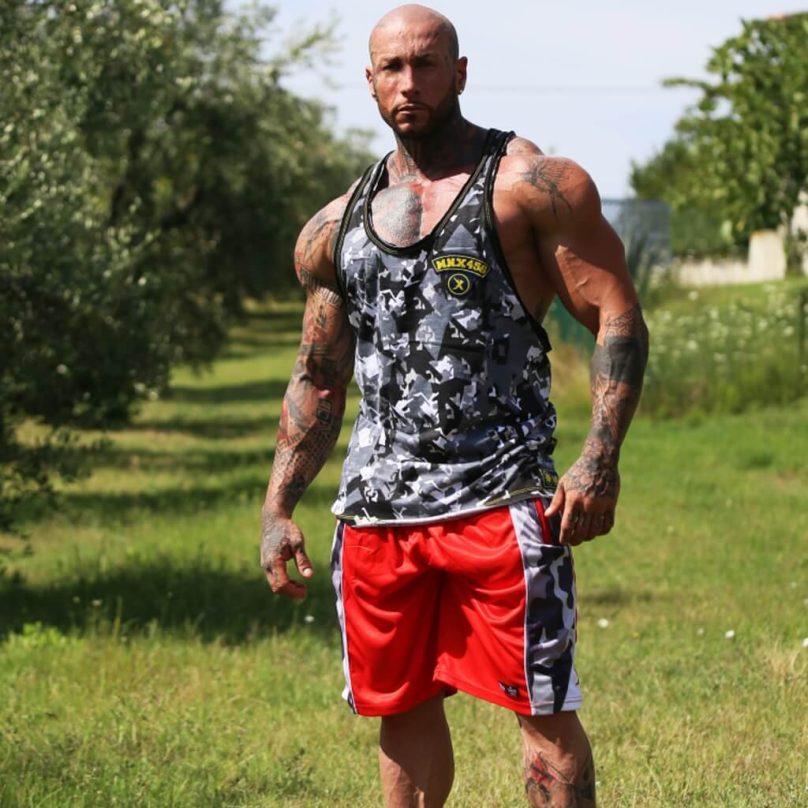 MNX Mesh shorts Ranger, red - Image 6