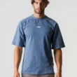 MNX Baumwoll T-Shirt Dynamic, blue mirage