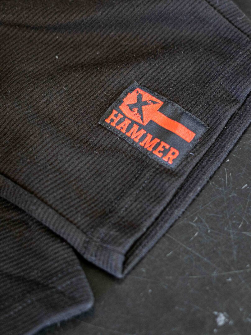 MNX Pantalones acanalados Hammer 3.0 light, negro - Imagen 4