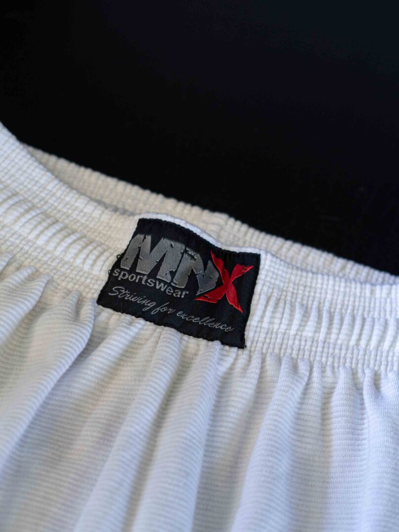 MNX Moške rebraste dolge hlače Hammer 3.0 light, bele - slika 5