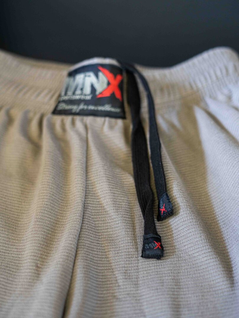 MNX Moške rebraste dolge hlače Hammer 3.0 light, sive - slika 5