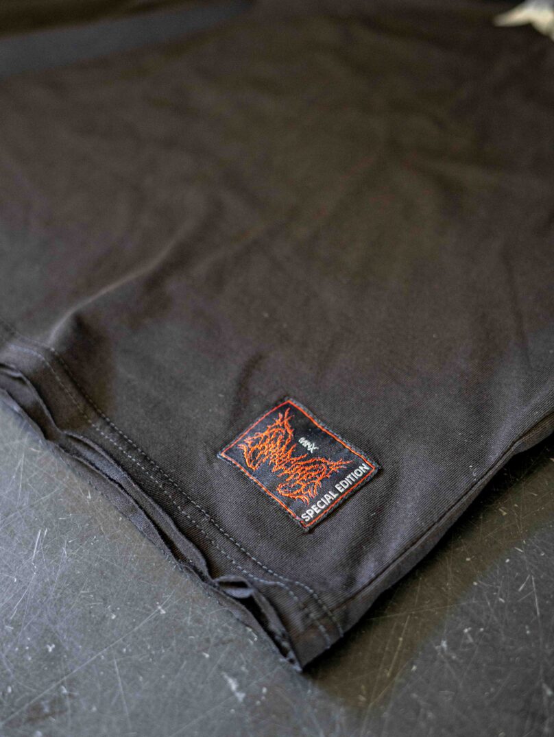 Camiseta Oversize MNX Hardcore, Negra - Imagen 4