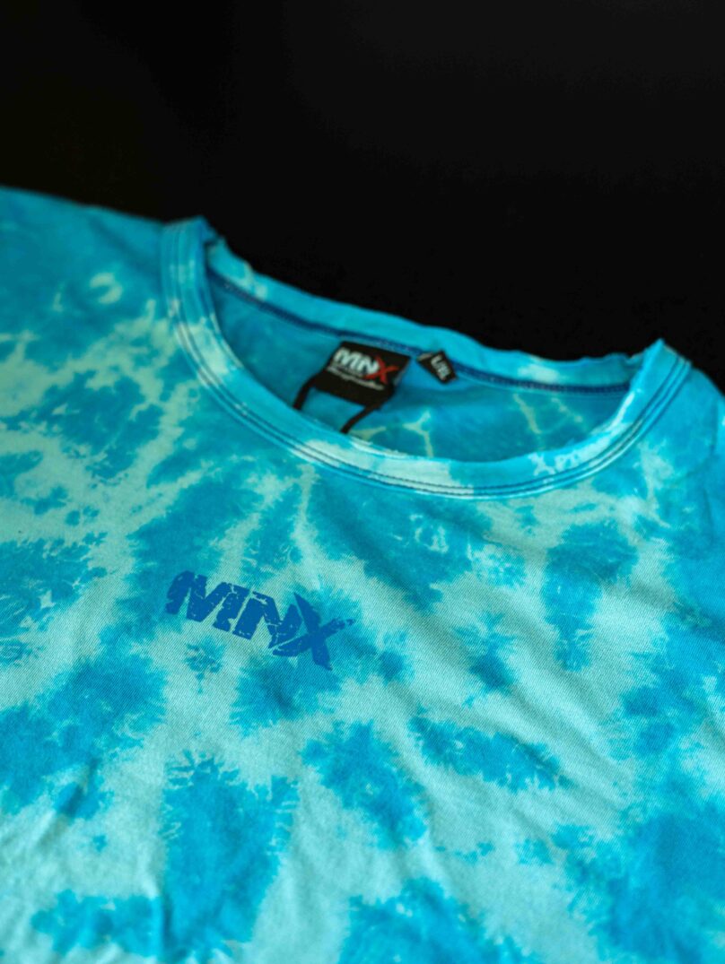 MNX Extra HC majica 4.0 z izpranim izgledom, modra - slika 4