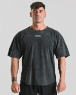 Camiseta MNX Extra HC 4.0 efecto lavado, negro