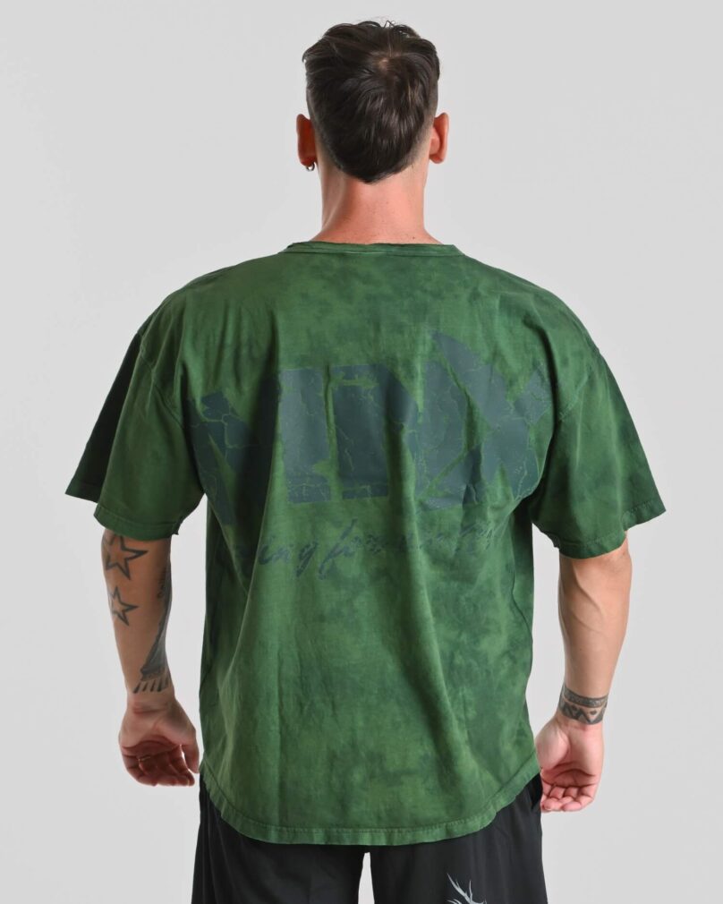 Camiseta MNX Extra HC 4.0 efecto lavado, verde - Imagen 2