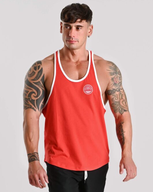 MNX Stringer Golden Era 2.0, fire red & white