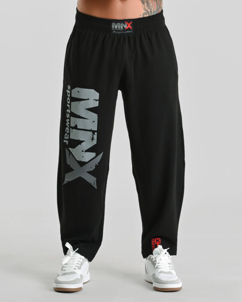 MNX Pantalones acanalados Hammer 3.0 light, negro - Imagen 2
