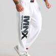 MNX Moške rebraste dolge hlače Hammer 3.0 light, bele