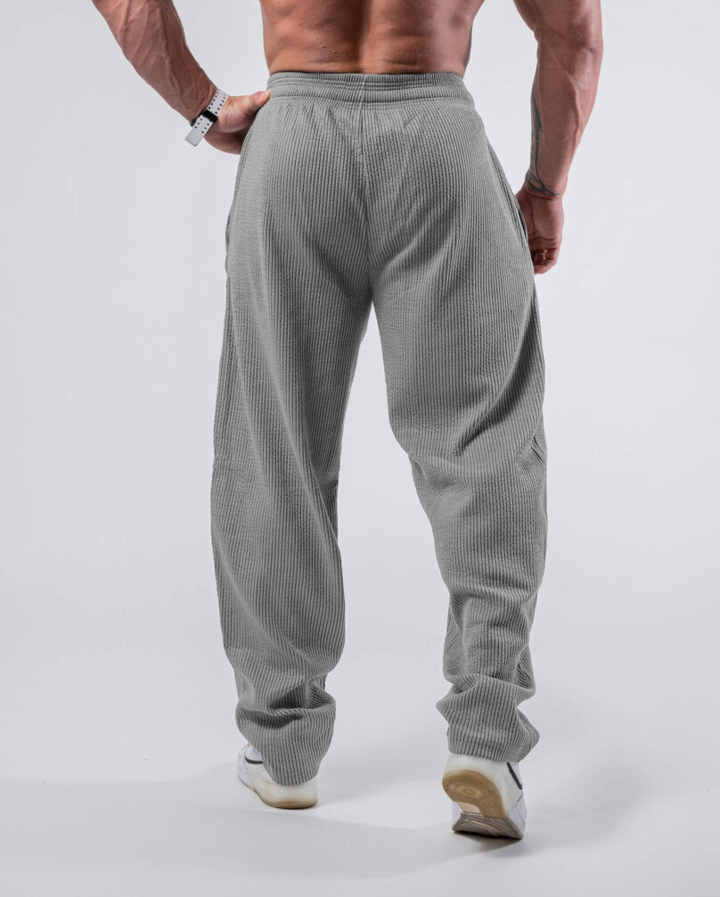 MNX Ribbed pants Hammer, melange grey - Image 2