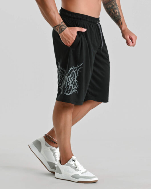 MNX Hardcore mesh shorts, negro