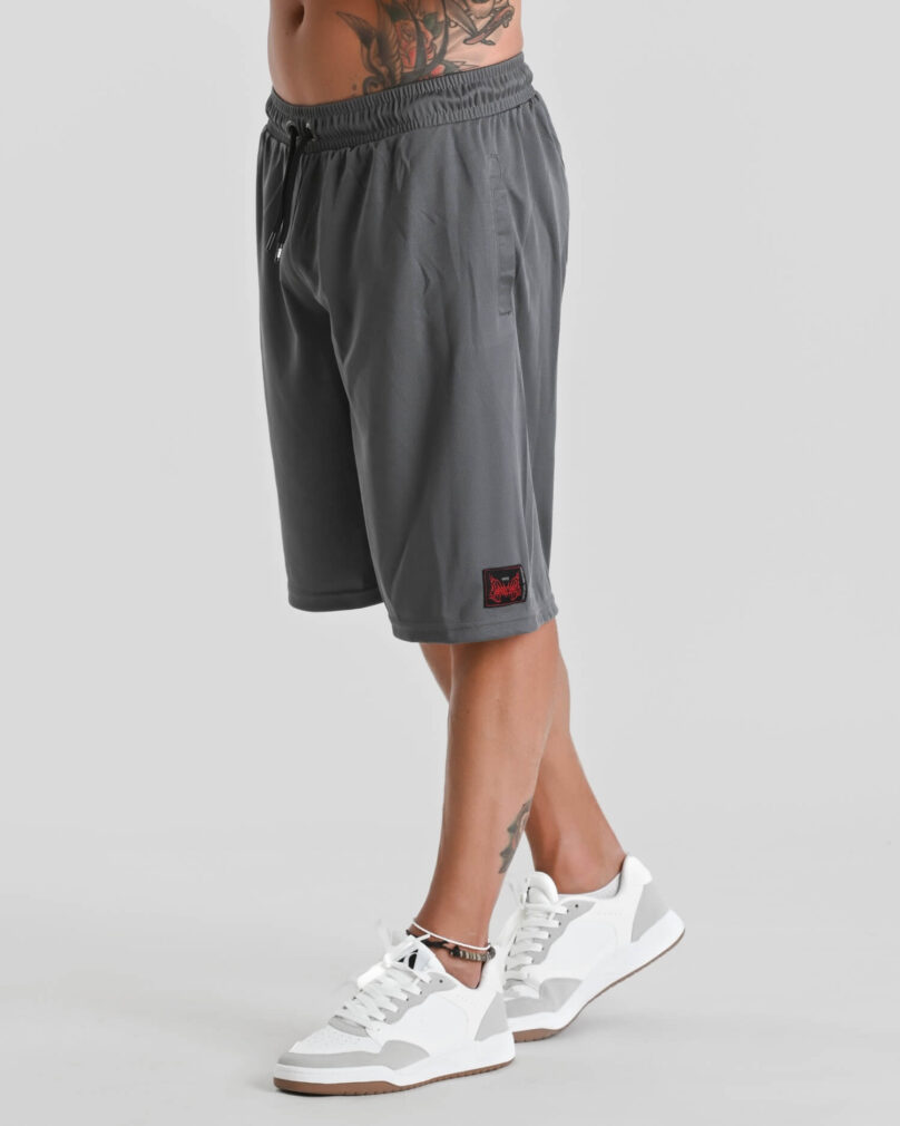 MNX Hardcore mesh shorts, gris - Imagen 3