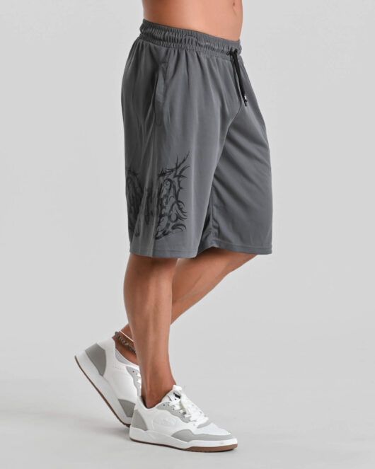 MNX Hardcore mesh shorts, gris