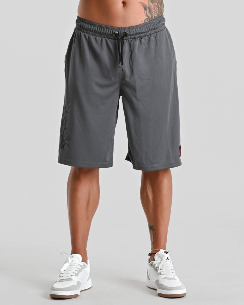 MNX Hardcore mesh shorts, gris - Imagen 4