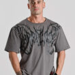 Camiseta Oversize MNX Hardcore, Gris