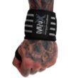 MNX Wrist wraps Grey & Black, Heavy soft 18