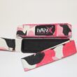 MNX Cintas para levantamiento Camo rosa