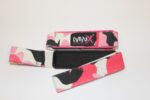MNX Cintas para levantamiento Camo rosa