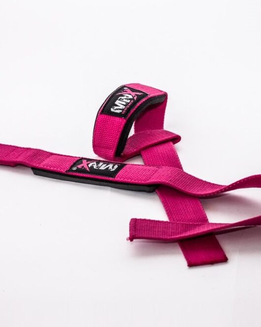 MNX Cintas para levantamiento Rosa
