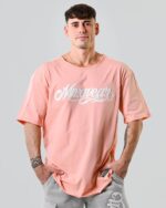 MNX T-shirt Edge, dusty coral