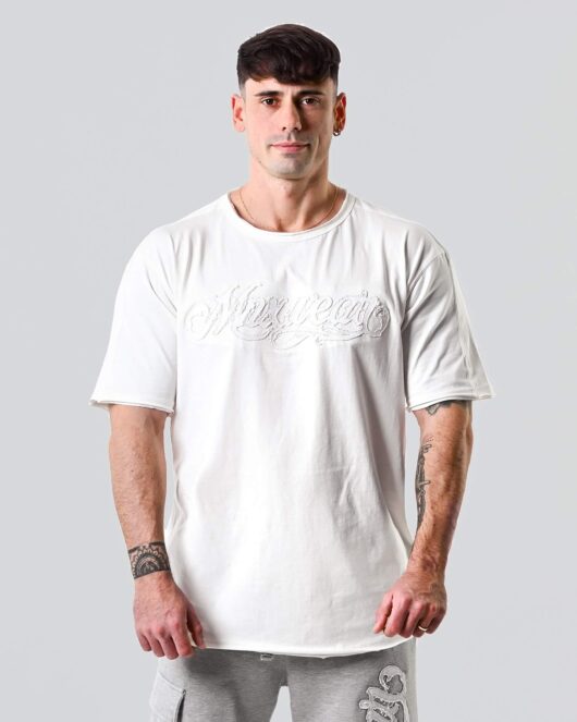 MNX T-shirt Edge, creamy white