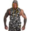 MNX Camo hooded Tank Top