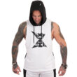 MNX Hooded tank top White & Black