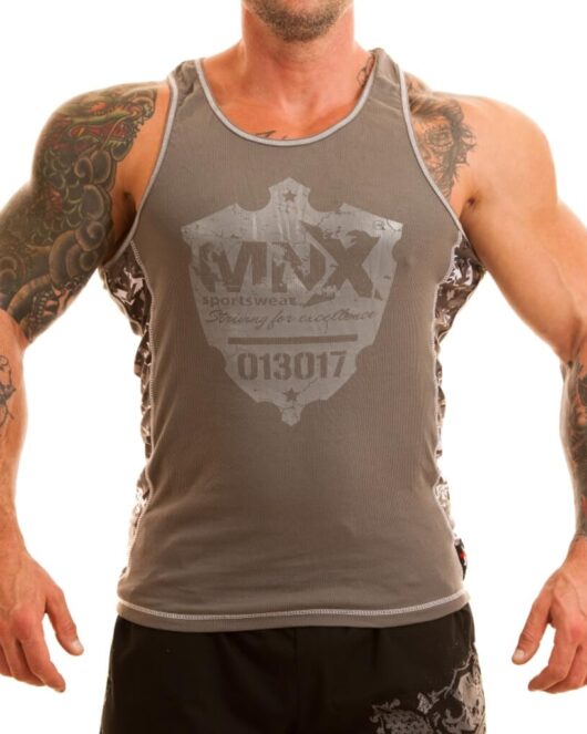 MNX Rib Tank top Royal
