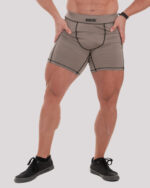 MNX Men's tight shorts, grey